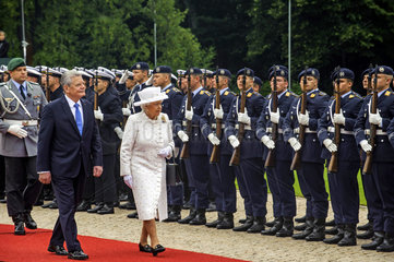 Gauck + Elizabeth II