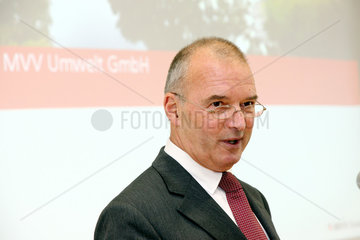 Leuna  Deutschland  Dr. Werner Dub  Vorstand der MVV Energie AG