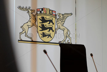 Stuttgart  Deutschland  Sitzungssaal des Finanzgerichts Stuttgart