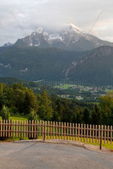 Berglandschaft im Berchtesgadener Land