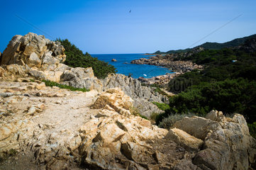 Steinkueste auf Sardinien