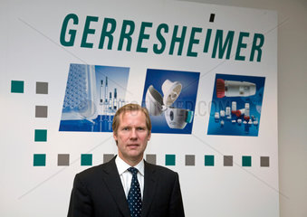 Duesseldorf  Deutschland  Dr. Axel Herberg  CEO der Gerresheimer AG