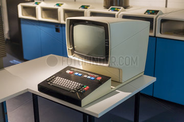 Kiel  Deutschland  inszeniertes Rechenzentrum im Computermuseum der Fachhochschule Kiel