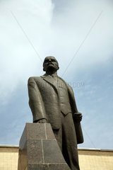 Kamjanec  Weissrussland  Lenindenkmal vor dem Komitee der Regionalverwaltung
