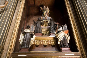 Lissabon  Portugal  Jungfrau Maria und afrikanische Heilige