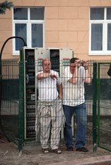 Brest  Weissrussland  zwei Elektriker wurden eingesperrt