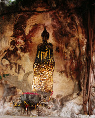 Hoehlenmalerei Schatten Buddhas