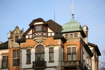 Bremen  Deutschland  Fassade eines Altbaus