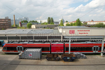 Berlin  Deutschland  DB Regio-Werkstatt Berlin-Lichtenberg