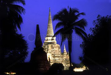 Thailand - Ayuthaya Pagode Tempel