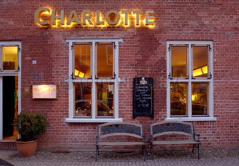 Potsdam  Deutschland  das franzoesische Restaurant Maison Charlotte