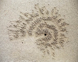 Thailande circle structure sand
