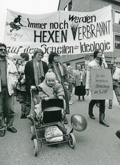 Demonstration gegen den __ 218  Memmingen  1989