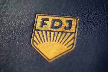 Hamburg  Deutschland  Logo der FDJ
