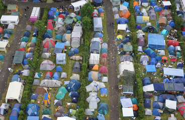Nuerburg  Deutschland  Campingplatz beim Rock am Ring-Festival