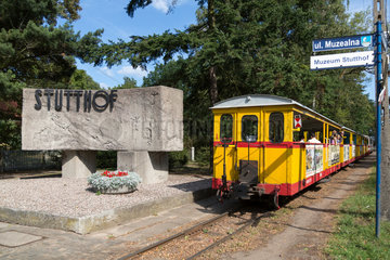 Polen  Pommern  KZ-Gedenkstaette Museum Stutthof