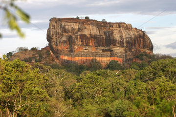Sigiriya  Sri Lanka  Felsenfestung von Sirigiya