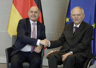 Bundestag Treffen Schaeuble Sobotka