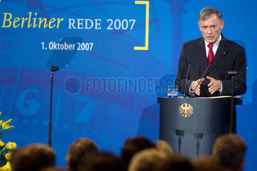 Berlin  Bundespraesident Horst Koehler