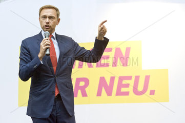 Wahlkampfauftritt von Christian Lindner  FDP