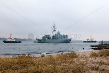 Kiel  Deutschland  Flottendienstboot Oste A52 Klasse 423
