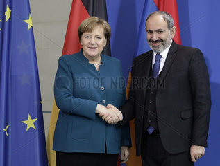 Bundeskanzleramt - Treffen Merkel Paschinjan