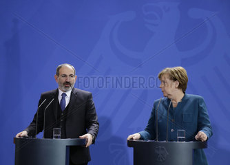 Bundeskanzleramt - Treffen Merkel Paschinjan