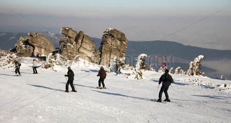 Szklarska Poreba  Polen  Winterurlaub am Berg Szrenica