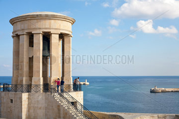 Valletta  Republik Malta  Siege Bell Memorial