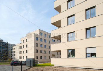 Berlin  Deutschland  Neubau von Wohnhaeusern der Genossenschaft Berolina in Berlin-Mitte