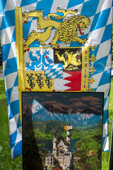 Hohenschwangau  Deutschland  Andenken von Schloss Neuschwanstein