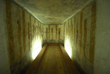 Luxor  Aegypten  Grab Rameses IV im Tal der Koenige