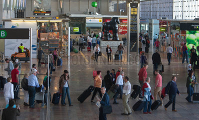Barcelona  Spanien  Terminal 2 am Flughafen von Barcelona