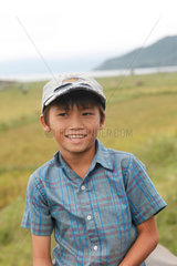 Hue  Vietnam  Portrait eines Jungen