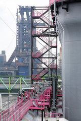 Duisburg  Deutschland  das Huettenwerk der ThyssenKrupp Steel AG