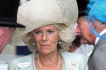 Ascot  Grossbritannien  Camilla Mountbatten-Windsor  Herzogin von Cornwall und Rothesay