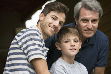 Multi-generation family  portrait