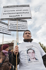 Berlin  Deutschland  Gedenktags-Demonstration unter dem Motto: In Gedenken an die Opfer der NSU