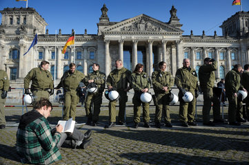 Berlin  Deutschland  Occupy-Bewegung in Berlin-Mitte
