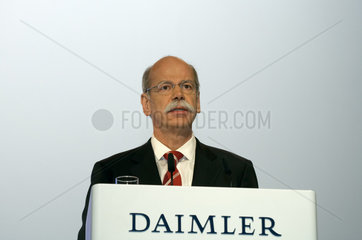 Berlin  Deutschland  Dieter Zetsche  Vorstandsvorsitzender der Daimler AG