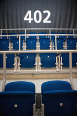 Berlin  Deutschland  Sitzreihen in der O2 World Arena