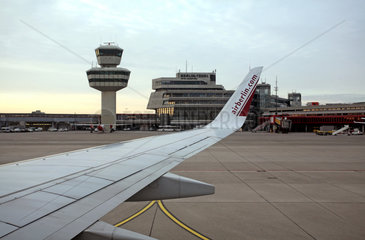 Berlin  Deutschland  Ansicht des Flughafen Berlin-Tegel