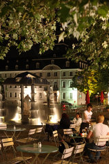 Saarbruecken  Deutschland  Cafe am Schlossplatz