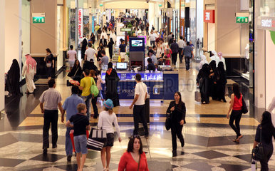 Dubai  Vereinigte Arabische Emirate  Innenansicht der Mall of the Emirates