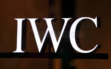 Hong Kong  China  Logo des Uhrenherstellers IWC