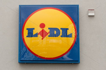 Berlin  Deutschland  Lidl-Logo
