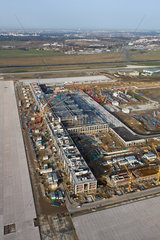 Schoenefeld  Deutschland  der Terminal der BBI Grossbaustelle