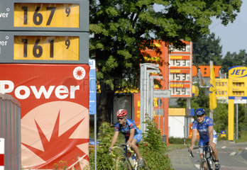 hohe Benzinpreise  Nuernberg  2008