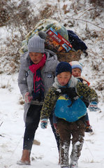 CHINA-SICHUAN-LIANGSHAN-VILLAGERS-RELOCATION(CN)