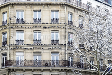 FRANCE - PARIS - UNDER SNOW 2018